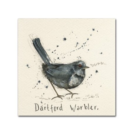 Trademark Fine Art Michelle Campbell 'Warbler' Canvas Art, 18x18 ALI10897-C1818GG